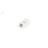Модуль Keystone, угловой, для панели AN, Кат.5e, RJ45/8P8C, для FT-TOOL, неэкраннированный, белый NIKOMAX/NIKOLAN NMC-KJUD2-AN-WT