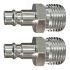 Адаптеры универсальные с внешней резьбой 1/4'', 2 шт. FIT 81249