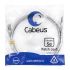 Патч-корд F/UTP, категория 5е, 2xRJ45/8p8c, экранированный, серый, PVC, 2м Cabeus PC-FTP-RJ45-Cat.5e-2m