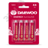 Элемент питания LR 6 (AA) DAEWOO Energy Alkaline блистер, 8 шт. JazzWay 5031081