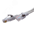 Патч-кордUTP 5e 4x2 26AWG (7x0.16mm) Cu LSZH серый 3м СУПР 10-0144