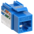 ITK Модуль Keystone Jack кат.6 UTP 110 IDC 90град синий