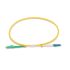 Шнур оптический simplex 3м LC/APC-LC/UPC 9/125 sm LSZH Cabeus FOP(s)-9-LC/APC-LC/UPC-3m