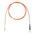 Шнур оптический коммутационный (патч-корд), LC-FC симплекс simplex OM2, нг(А)-HF, оранжевый, 1,5 м Datarex DR-220212
