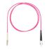 Шнур оптический коммутационный (патч-корд), LC-FC симплекс simplex OM4, нг(А)-HF, маджента, 1,0 м Datarex DR-220231