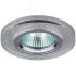 Светильник декор стекло круглое MR16,12V/220V, 50W, хром/серебряный блеск DK7 CH/SHSL ЭРА C0043736