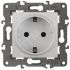 Розетка 2P+E Schuko, 16А-250В, Эра Elegance, белый, 14-2101-01 ЭРА Б0034264