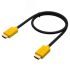 Кабель HDMI 2.0, Ultra HD 19М на 19М, 0.5 м., желтый Greenconnect GCR-HM441-0.5m