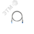 Патч-корд S/FTP 4 пары Cat 6 2хRJ45/8P8C T568B 7х0150мм LSZH светло-серый 05м NIKOMAX/NIKOLAN NMC-PC4SE55B-ES-005-C-GY