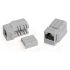 Вставка Keystone Jack RJ-45(8P8C)кат 5e110 IDC серая Hyperline KJNE-8P8C-C5e-90-GY
