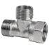 Тройник ВНН 1/2'х1/2'х1/2' переходной, никелированный AQUALINK 02380
