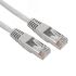 Патч-корд S/FTP CAT 6A (10G), RJ45-RJ45, 28AWG, LSZH, серый, 0.5м, REXANT 02-0390-05