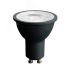Лампа светодиодная LED 7вт 230в GU10 белый с линзой 38 гр. черный корпус Feron PRO FERON LB-1607 48955