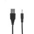 Кабель USB штекер - DC разъем питание 1,4х3,4 мм, спираль 1,5 м, 18-0235, REXANT 18-0235