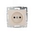 Розетка RAIN б/з керамика крем механизм Lezard 703-0388-121