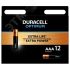 Элемент питания ААА алкалиновые 1,5v 12 шт. LR03-12BL 5014074 Optimum Duracell Б0056029