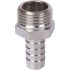 Штуцер НР никелированный 1/2'x16 STOUT SFT-0067-001216
