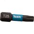 Насадка бита Impact Black T25, 25 мм, C-form, 2 шт. Makita B-63688