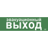 Этикетка самоклеящаяся 310х90мм "Эвакуационный выход" IEK