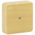 Коробка распаячная 100х100х30 (без клеммы) сосна IP40 (50/1500) ЭРА Б0031182