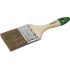 Кисть плоская ''ЛАЗУРЬ-МАСТЕР'', смешанная щетина, деревянная ручка, 75мм ЗУБР 4-01009-075