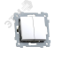 Мария Механизм выключателя двухклавишного скрытой установки С510-439, белый Кунцево 110027