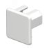 Торцевая заглушка кабельного канала WDKH 20x20 мм (ABS-пластик,белый) OBO Bettermann WDKH-E20020RW
