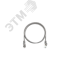 Шнур F/UTP 4 пары, Кат.5e, 2хRJ45/8P8C, T568B, 7x0,150мм, LSZH, серый, 0,5м NIKOMAX/NIKOLAN NMC-PC4SD55B-ES-005-C-GY