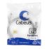 Патч-корд U/UTP, категория 5е, 2xRJ45/8p8c, неэкранированный, серый, PVC, 1м Cabeus PC-UTP-RJ45-Cat.5e-1m