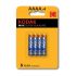 Батарейка LR61-4BL MAX SUPER Alkaline [K4A-4] (120/960/38400) KODAK Б0046504