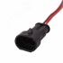 DJ7021-1.5-11 автомобильный разъем штекер с проводом 20 см, REXANT 16-0302-9