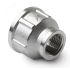Муфта латунная резьбовая переходная, В 1/2 x 3/8 PRO AQUA 01-f15-f10x