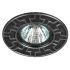 Светильник штампованный MR16,12V/220V, 50W черный/хром ST5 CH/BK ЭРА Б0036485