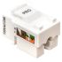 Модуль Keystone TERACOM PRO Cat.5E RJ-45 неэкранированный 110 IDC 90 градусов белый EKF TRP-KSTN-90D-5EUTP-WH