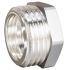 Футорка 1'НР х 3/4' ВР латунь никель LD Pride LD.67.507.25х20