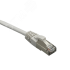 Патч-корд FTP 6 4x2 24AWG (7x0.2mm) Cu LSZH серый 0,15м СУПР 10-0711
