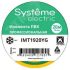 ИЗОЛЕНТА ПВХ MultiSet 19мм Х 20м ЖЁЛТО-ЗЕЛЁНАЯ SE (Systeme) IMT1920YG