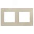 ETIKA Рамка 2 поста слоновая кость Daccord/Legrand 672512