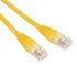 Патч-корд U/UTP, CAT 5e, RJ45-RJ45, 26AWG, LSZH, желтый, 0,5м, REXANT 02-0105-05
