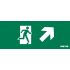 Пиктограмма СТРЕЛКА ВВЕРХ ВПРАВО для аварийно-эвакуационного светильника ip20 Вартон V1-R0-70354-21A01-2018
