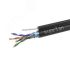 Витая пара Premium FTP Cat.5e 4x2x0,51 Cu PE Outdoor T-FG8 (трос) 305м СУПР 01-1008-3
