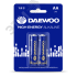 Элемент питания LR 6 (AA) DAEWOO High Energy Alkaline блистер, 2 шт. JazzWay 5030299