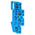 Колодка клеммная пружинная двойная JXB-ST-4 32А синяя EKF plc-jxb-st-4-4-2-blue