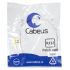 Патч-корд телефонный 2х6р4с, белый, PVC, 1.5 м Cabeus PC-TEL-RJ12-1.5m