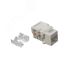 Модуль розеточный Keystone кат. 6, UTP, 1xRJ45, T568A/B, белый DATAREX Datarex DR-5103