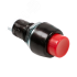 Выключатель-кнопка 250V 1 А (2с) OFF-(ON) Б/Фикс красная Micro (PBS-20В) REXANT 36-3080