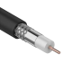 Кабель коаксиальный RG11 CCS 75Ом FPE PVC черный (300м) GENERICA