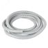 Труба гофр.ПВХ Plast с зондом d25мм (50м) белая EKF tg-z-25-50-white
