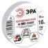 Изолента ПВХ 15мм*10м белая (10/500/16000) ЭРА C0036553