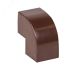 Угол внешний (16х16) (4 шт) Plast под темное дерево EKF obd-16-16x4